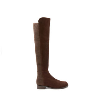 STUART WEITZMAN 斯图尔特·韦茨曼 5050 WALNUT SUEDE 女士长筒靴