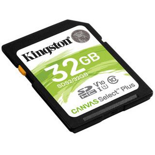 Kingston 金士顿 SD存储卡 32GB（UHS-I、V10、U1）