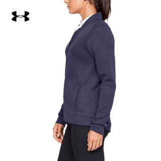 安德玛官方UA Move Light女子运动拉链夹克Under Armour1326874 深蓝色517 S