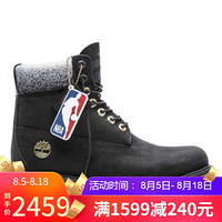 Timberland添柏岚男鞋保暖马丁靴NBA联名短靴A2864001 Black Nubuck 7 M