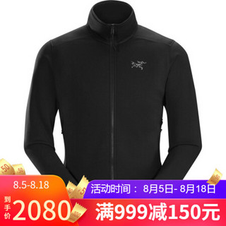 始祖鸟（ARC’TERYX）外套男运动休闲耐磨抓绒衣ARC00PB Black XXL