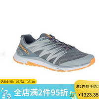 Merrell迈乐男鞋XTR运动鞋系带透气跑步鞋户外鞋9254292 Monument Flame 7