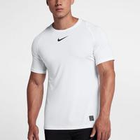 Nike耐克男士圆领短袖T恤训练上衣838093 White/Black/Black 4XL