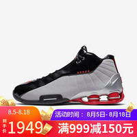耐克Nike男鞋Shox BB4篮球鞋运动鞋AT7843 Black/Red/Silver 10