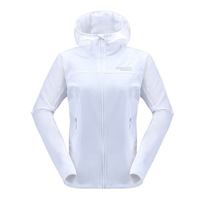 Running river奔流极限 新款春装女式弹力速干衣透气运动户外E4160N 白色002 M/38
