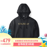 Kailas 凯乐石 户外运动  女款攀岩连帽卫衣 KG820351 墨黑 M