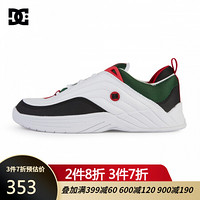 DC SHOES dc春夏新款男子撞色拼接情侣休闲跑步运动鞋 ADYS100539 白夹色-WTK 40