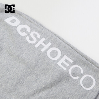 DCSHOES 2020春夏新款LOGO胶印腰部系带男士休闲短裤GDYWS20103 黑夹色 S