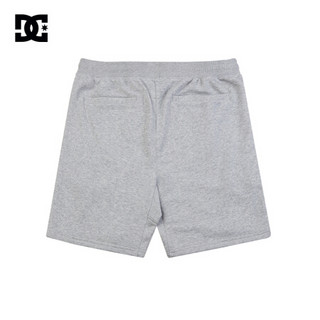 DCSHOES 2020春夏新款LOGO胶印腰部系带男士休闲短裤GDYWS20103 黑夹色 S