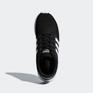 adidas 阿迪达斯 官网adidas neo QT RACER女鞋休闲运动鞋DB0275 一号黑/白/碳黑 36.5(225mm)