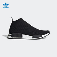 阿迪达斯官网 adidas 三叶草 NMD_CS1 PK 男子经典鞋BD7733 一号黑/一号黑/白 42(260mm)