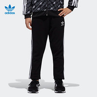 阿迪达斯官网 adidas 三叶草 J TRF FT PANTS 大童装运动裤CV8515 黑/白 164CM