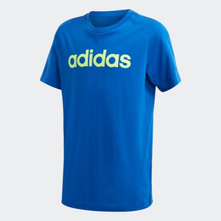 阿迪达斯官网 adidas YB E LIN TEE 大童装训练运动短袖T恤GD6537 GD6537 140CM