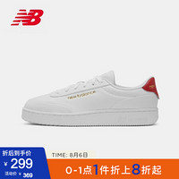 New Balance NB官方2020新款女款板鞋CTALYSI简约休闲板鞋 白色/红色CTALYSK 37