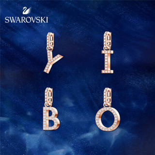 【YIBO字母手链】 施华洛世奇百变魔链 SWAROVSKI REMIX 套装 镀玫瑰金色 M码 TZ54356515437607