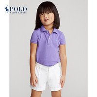 Ralph Lauren/拉夫劳伦女童 2020年夏季网布Polo衫33725 500-紫色 5