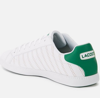 Lacoste Graduate 318 1 男士休闲小白鞋 White UK 7.5