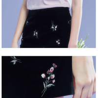 La Chapelle拉夏贝尔 23632-02UB-99 女款包身半身裙