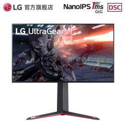LG 乐金 27GN950 27英寸显示器（3840×2160、144Hz、135%sRGB、1ms、HDR600）