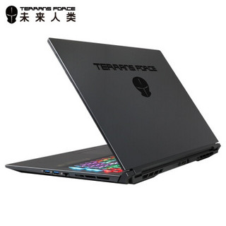 TERRANS FORCE 未来人类 T7M-1667S1 17.3英寸 笔记本电脑 (黑色、酷睿i7-10750H、16GB、512GB SSD、GTX 1660Ti)