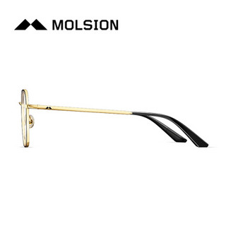 陌森 Molsion 蔡徐坤同款近视眼镜男女2020年款时尚眼镜框大框光学架MJ7103 B12