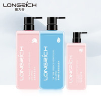 隆力奇(LONGRICH)洗发护发套装 750ml茶树精华去屑控油洗发水+750ml丝质顺滑洗发水+250ml亮泽丝滑护发素