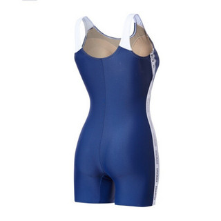 阿瑞娜（arena）泳衣女 新款平角连体显瘦遮肚保守泳衣 运动专业游泳衣 NVY S