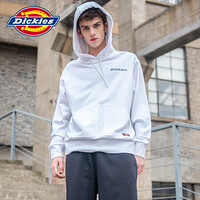 Dickies 20春季商品 LOGO印花卫衣 情侣休闲卫衣 男女同款卫衣 DK007375 白色 L