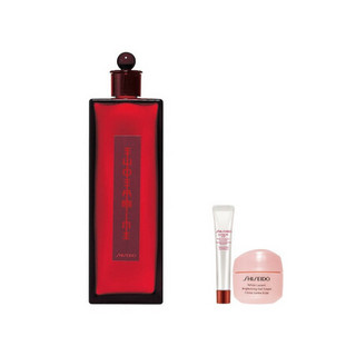 资生堂（Shiseido）红色蜜露(经典红水) 200ml+眼部精华露5ml+光透耀白凝霜15ml