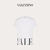 Valentino/华伦天奴男士新品 VALENTINO 印纹短袖T恤 白色