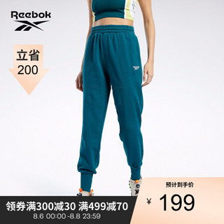 Reebok锐步 运动经典CL ELECTROGEN PANTS女子长裤 FN2969 FN2969_墨绿色 A/XL