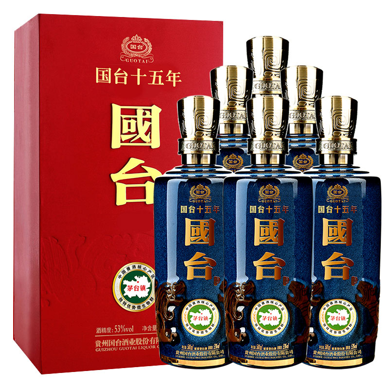 GUOTAI 國台酒 白酒 15年 53% 500ml