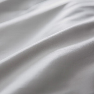 CRIA可瑞乐 巴基斯坦长绒棉100支纯棉床上四件套纯色贡缎全棉纯棉床品加厚保暖双人床罩被套被罩床单 夜幕灰 1.8米床(适用220*240cm)