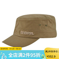 Kangol袋鼠棒球帽男女帽子平顶帽军帽宽檐纯色四季帽K0533CO Green L/XL