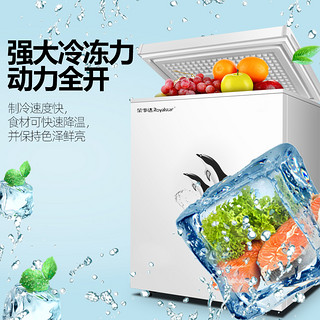 荣事达228L冰柜节能家用商用大容量冷藏柜小型冷柜冷冻柜双温保鲜