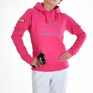 RUNNING RIVER 男女情侣款户外运动骑行连帽长袖T恤春秋棉帽衫H4250H4256 H4250-339玫红色女 S