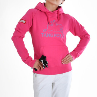 RUNNING RIVER 男女情侣款户外运动骑行连帽长袖T恤春秋棉帽衫H4250H4256 H4250-339玫红色女 S