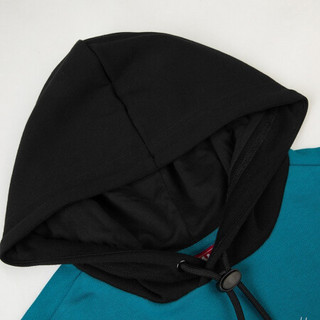 Kappa卡帕电音联名套头帽衫2020新款情侣男女运动卫衣休闲印花长袖K0AY2MT02F 靛青蓝-8601 XL