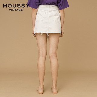 MOUSSY Vintage2020夏季新品水洗包臀牛仔半身裙女025CSC11-2400