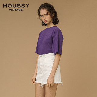 MOUSSY Vintage2020夏季新品水洗包臀牛仔半身裙女025CSC11-2400