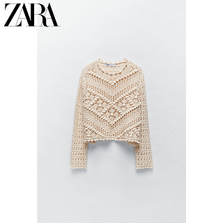 ZARA 新款 女装 纹理针织衫 05802012711