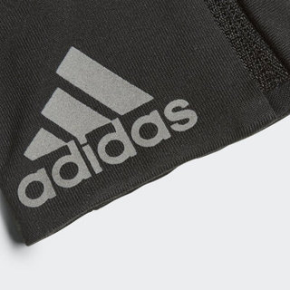 adidas 阿迪达斯 中性运动护腕 BR0807 黑/黑/银金属 OSFM