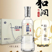 品斛堂和润石斛酒42度纯粮白酒400ml*4高度白酒礼盒装