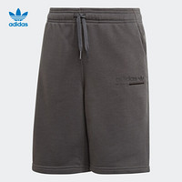 阿迪达斯官网 adidas 三叶草 KAVAL SHORTS 大童装运动短裤DV2376 黑 140CM