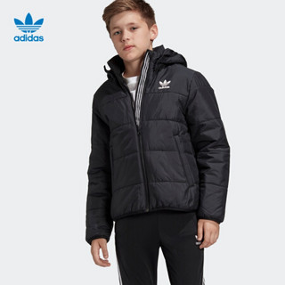 阿迪达斯官网 adidas 三叶草 JACKET 大童装冬季棉服ED7821 如图 140CM