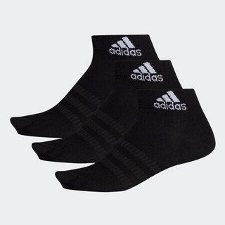 阿迪达斯官网adidas LIGHT ANK 3PP男女训练运动袜子DZ9436 DZ9436 M