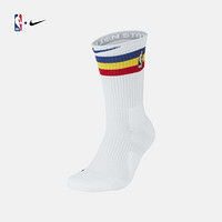 NBA-Nike 金州勇士队 男子 运动长袜 CK4790-100 图片色 M