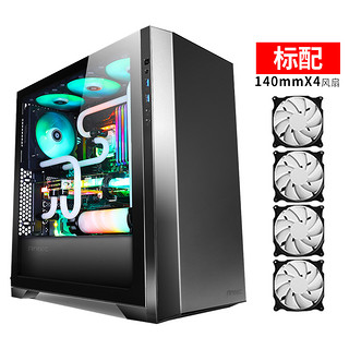 安钛克 P82 FLOW ATX 中塔 水冷全侧透台式电脑主机机箱