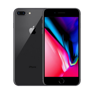 Apple 苹果 iPhone 8 Plus 128GB 深空灰色+Apple Watch S3 GPS款 38毫米 深空灰色铝金属表壳 黑色运动型表带