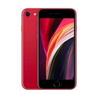 Apple 苹果 iPhone SE系列 A2298国行版 4G手机 128GB 红色+Apple Watch S5 GPS款 40毫米深空灰色铝金属表壳 黑色运动型表带 智能手表